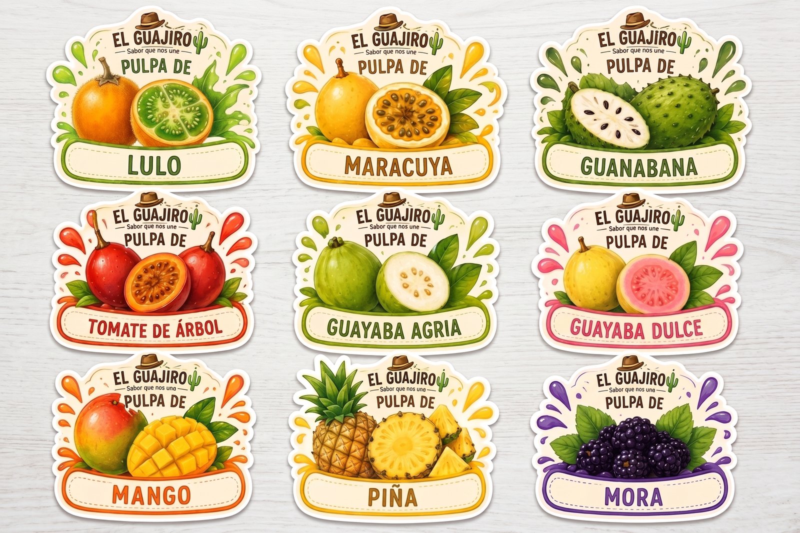Pulpa de Fruta Surtida tomate arbol
